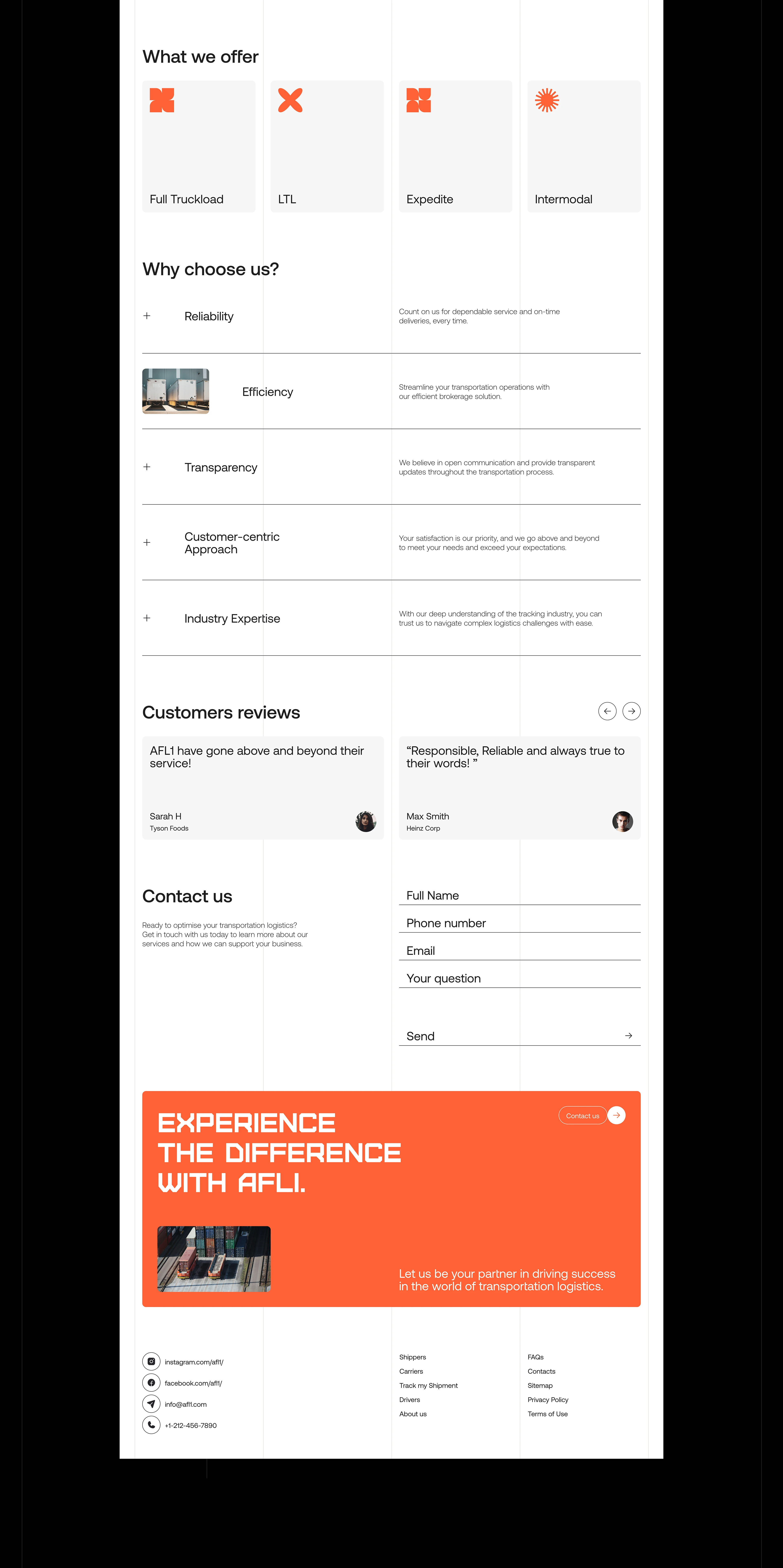 afl ux-ui design