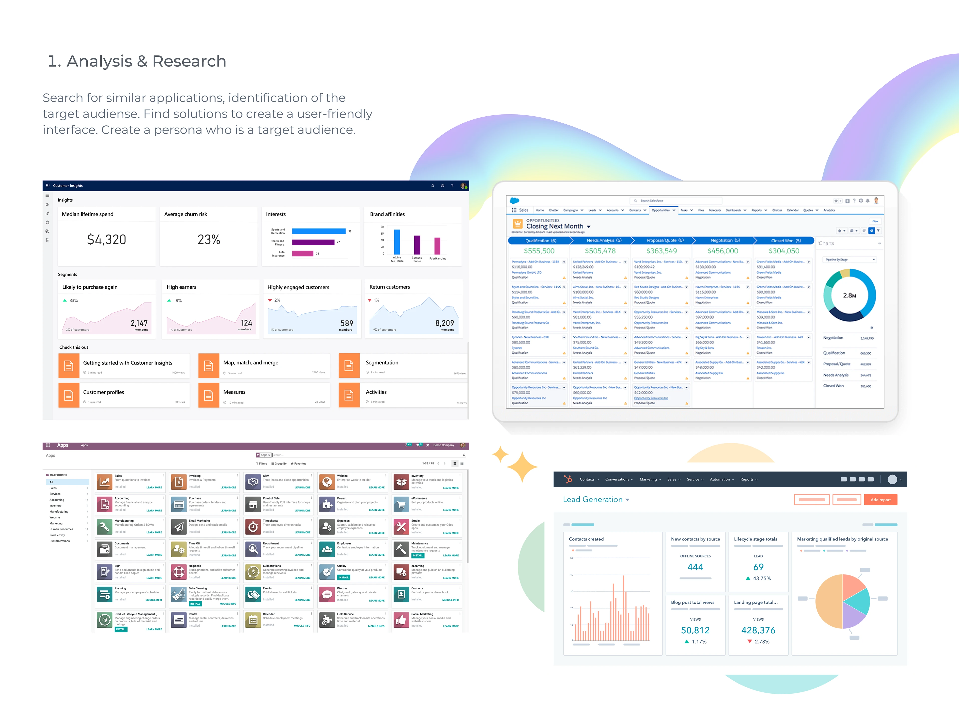 unions crm system ux-ui design